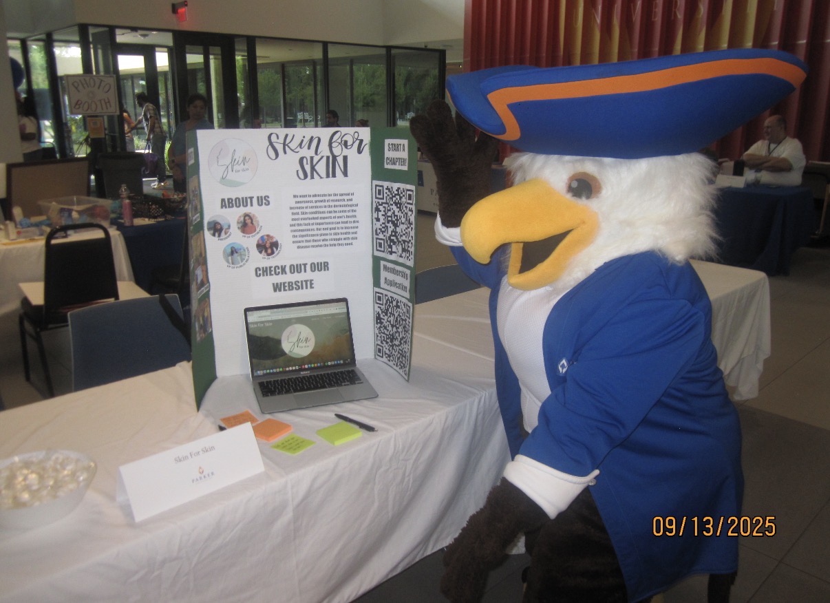 Skin For Skin team teaching kids about skin health at a local school.